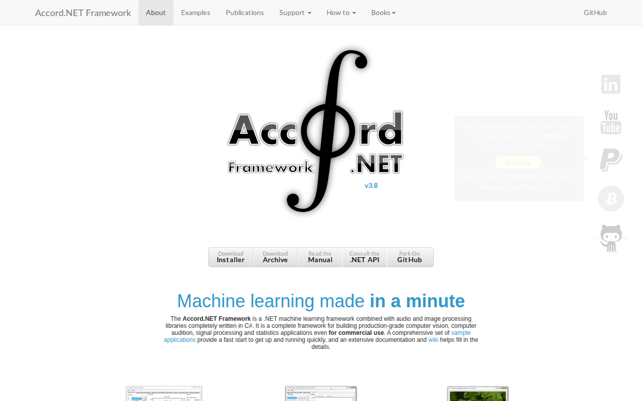 Accord.NET Machine Learning Framework