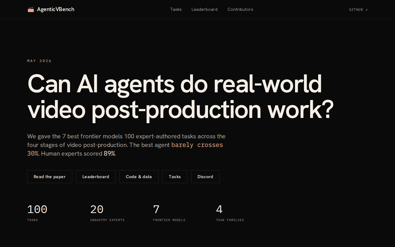 AgenticVBench