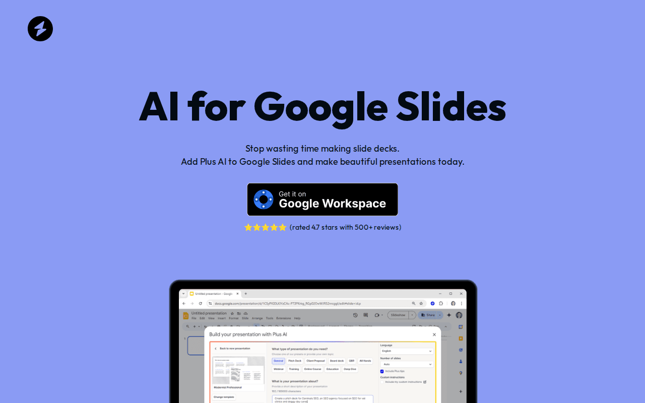 AI for Google Slides