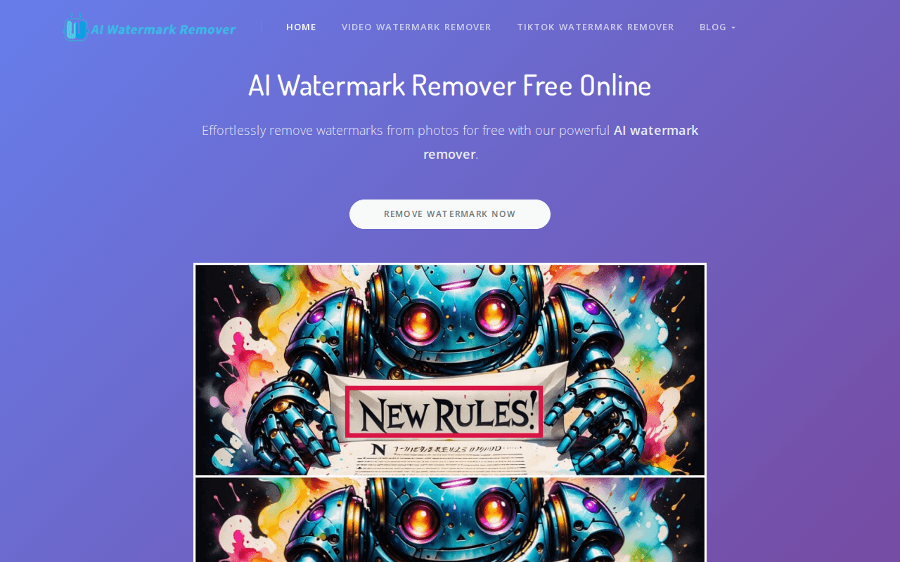 AI Watermark Remover