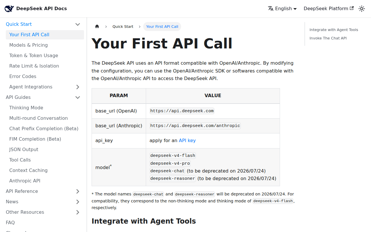 DeepSeek API