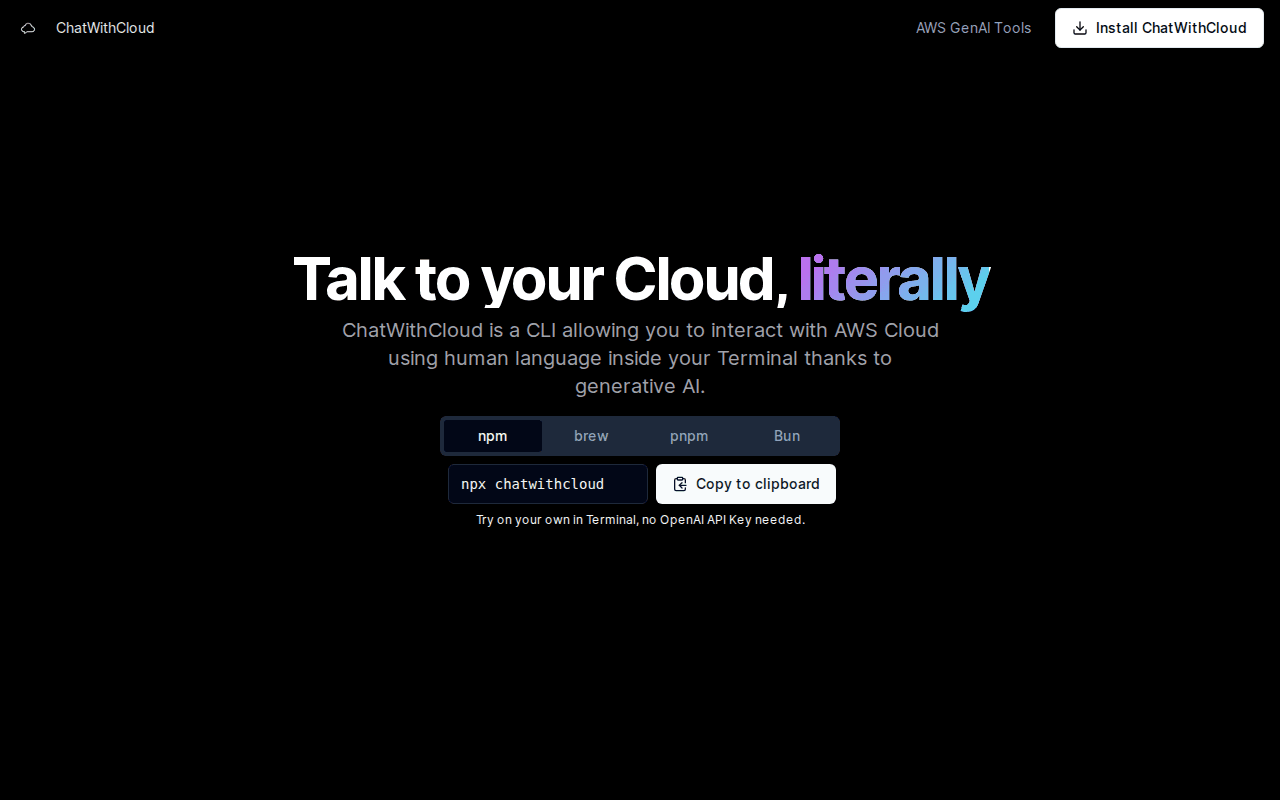 ChatWithCloud
