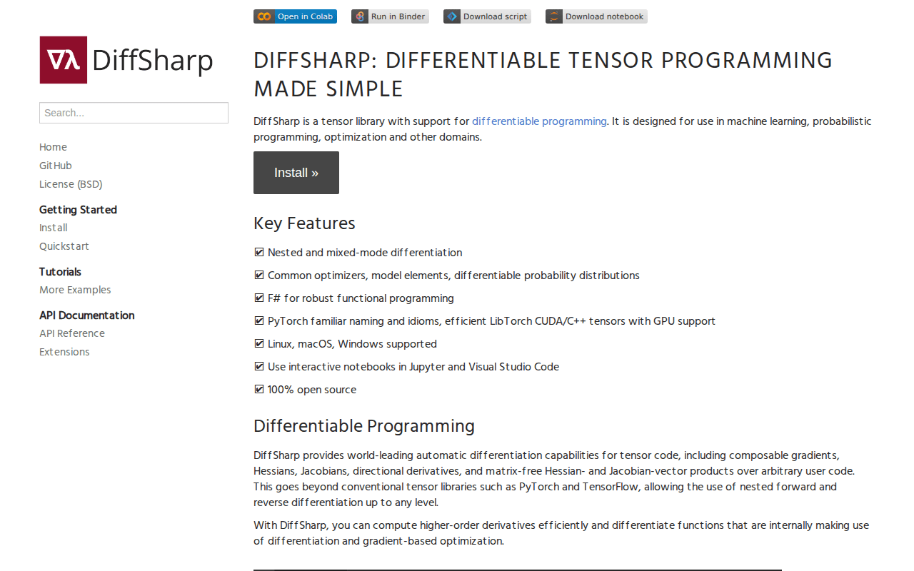 DiffSharp