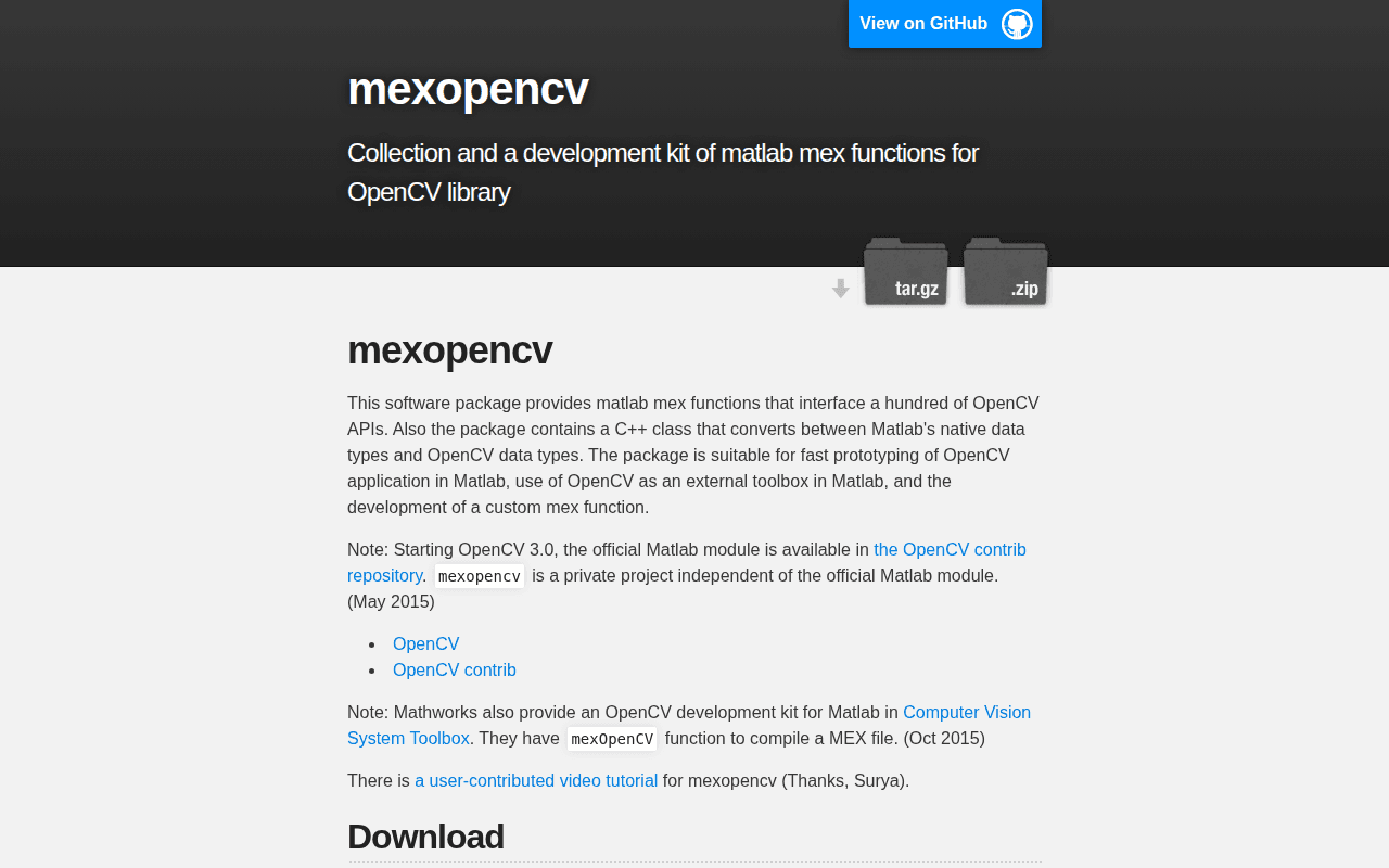 mexopencv