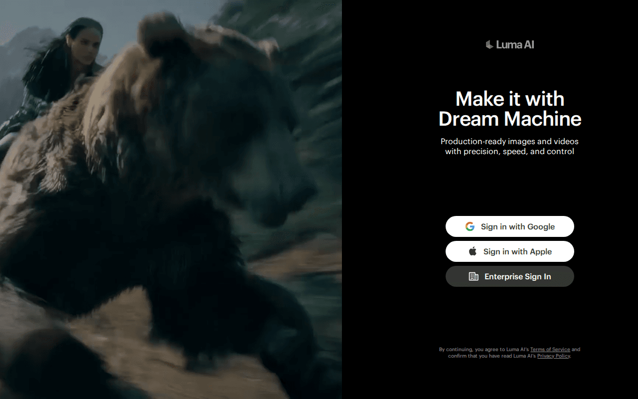 Luma Dream Machine