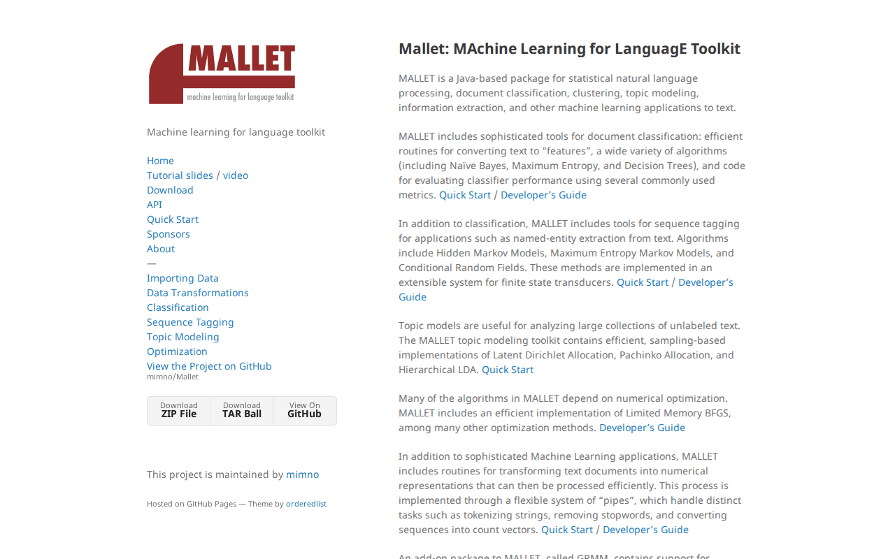 Mallet