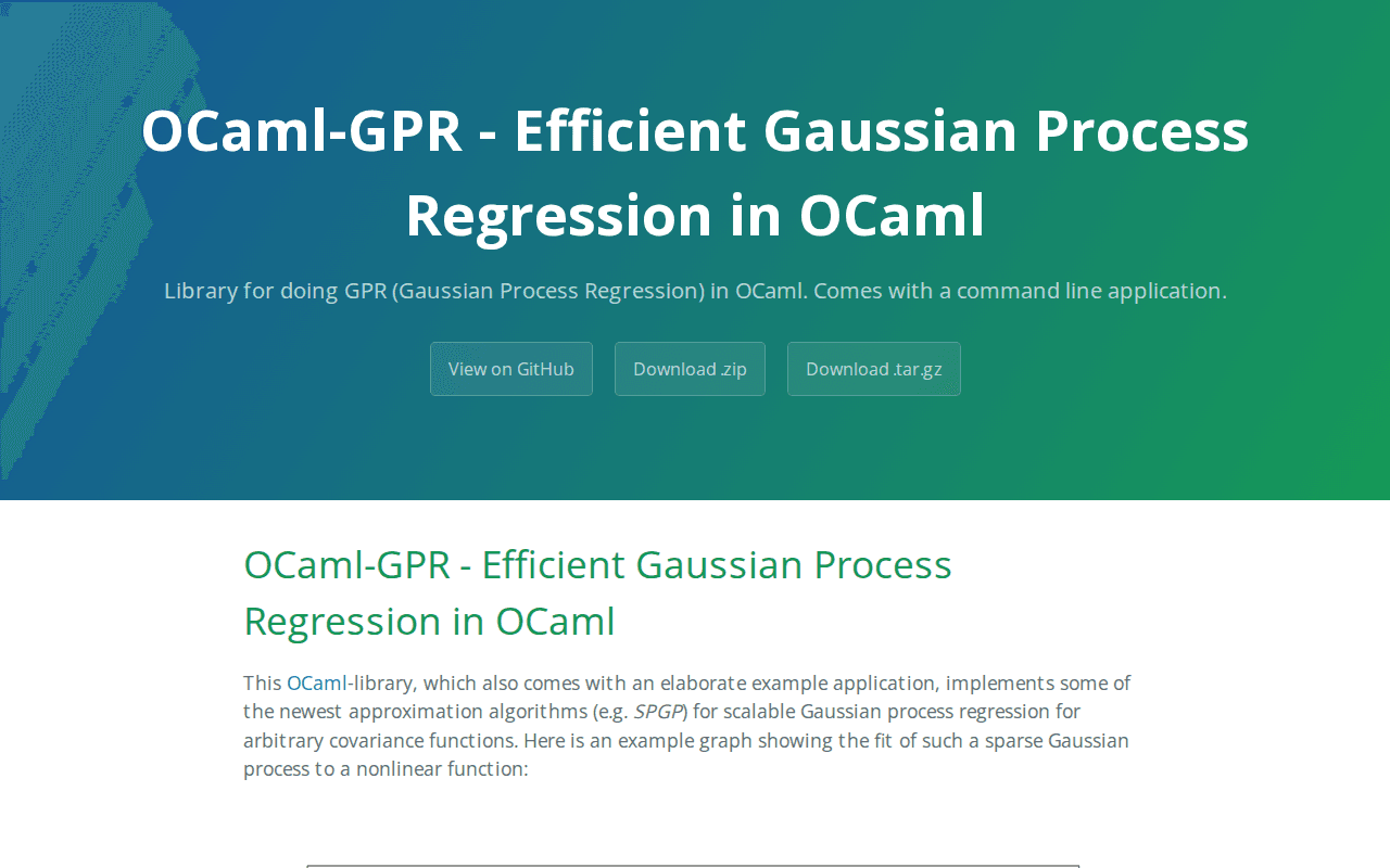 OCaml-GPR