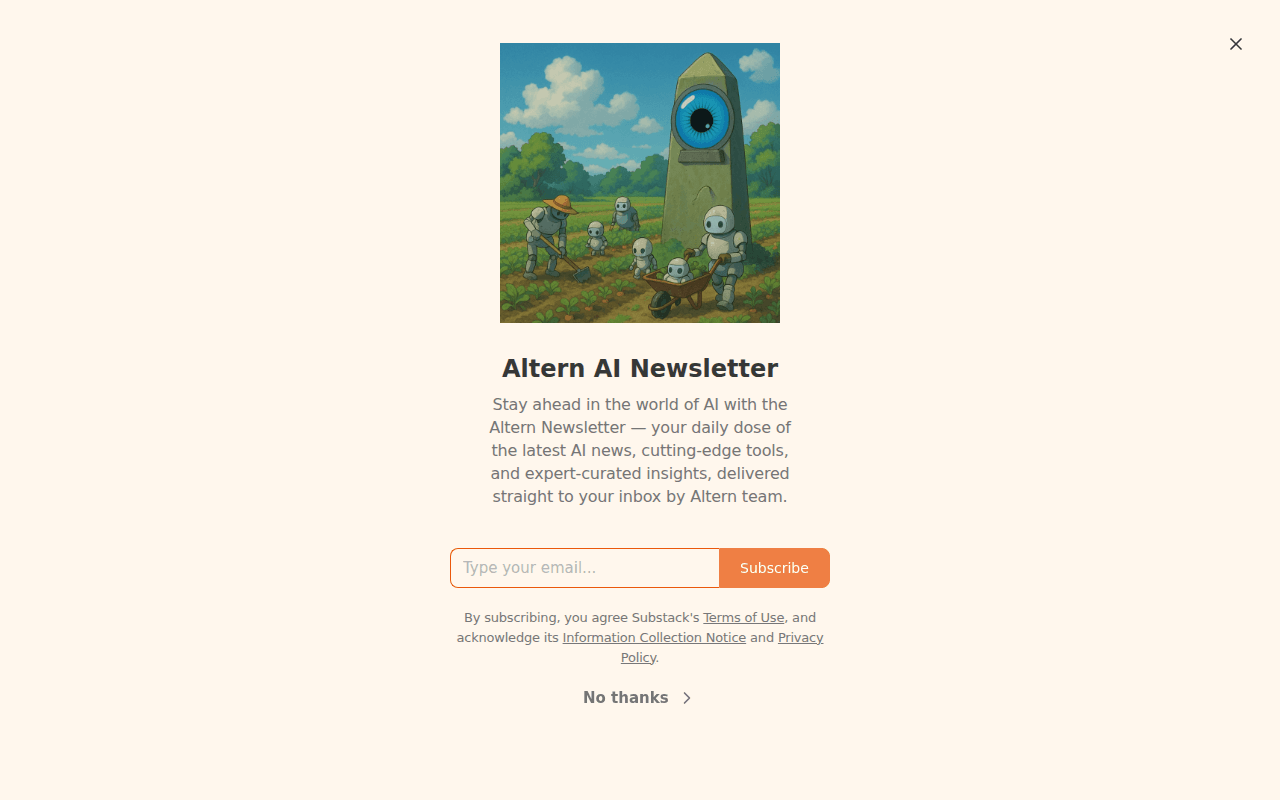 Altern AI Newsletter
