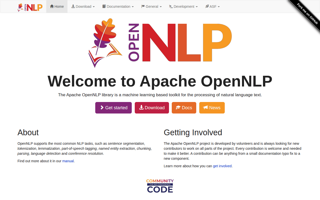 Apache OpenNLP