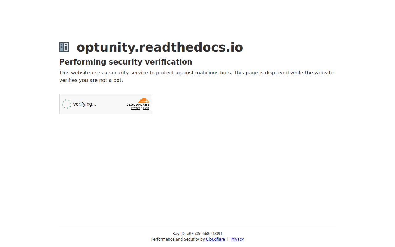 Optunity