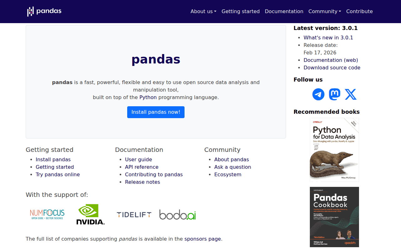 pandas
