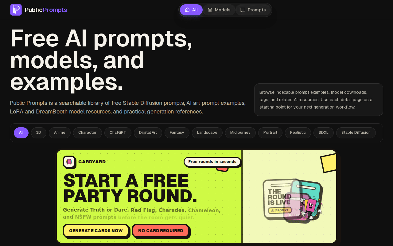 Public Prompts