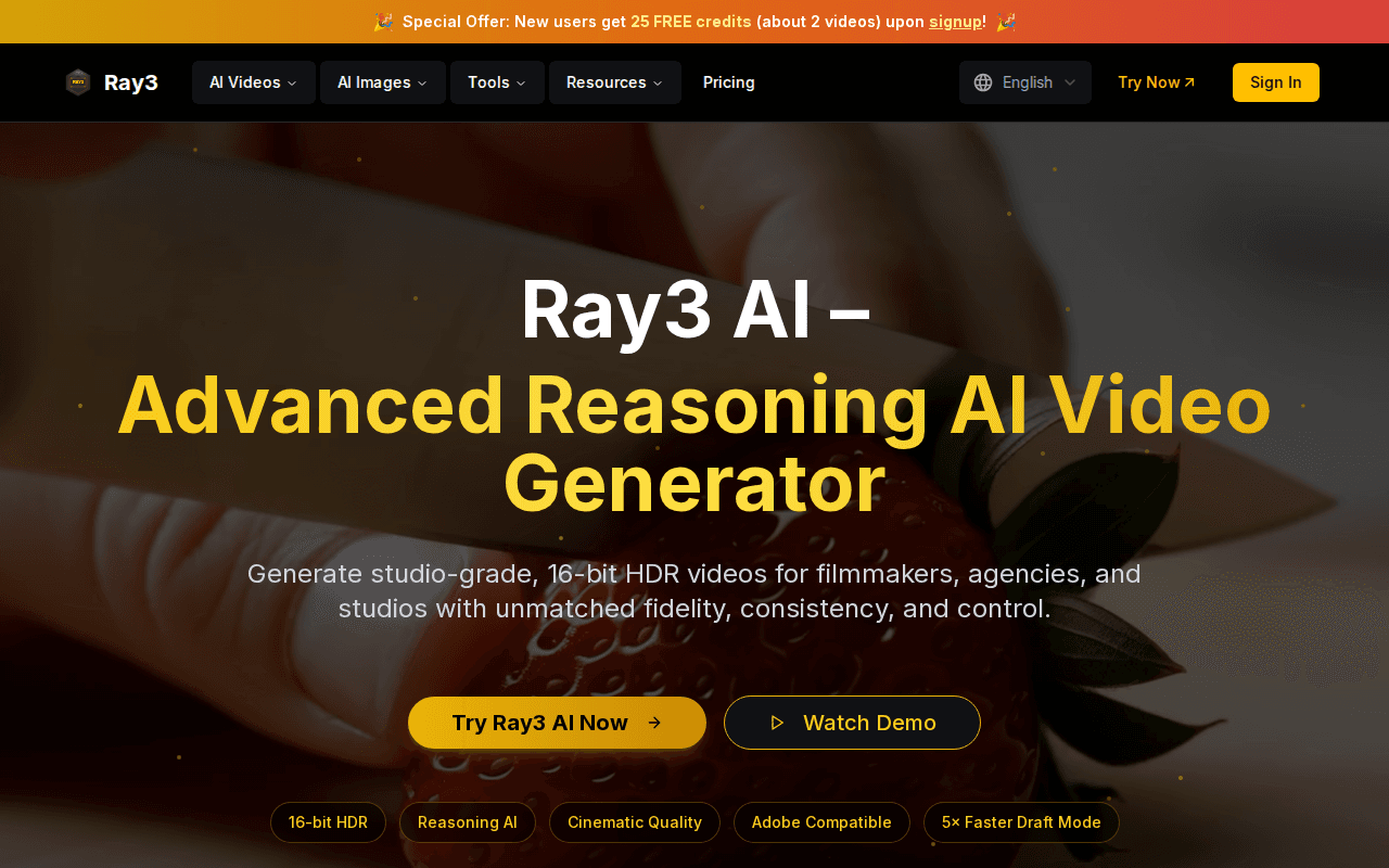 Ray3 AI