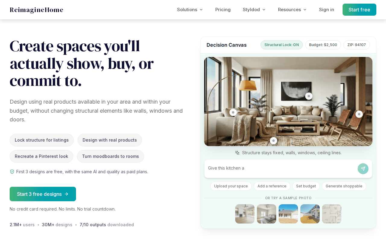 Reimagine Home