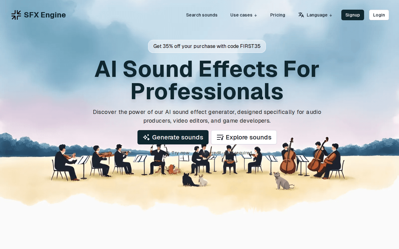 Free AI Sound Effect Generator