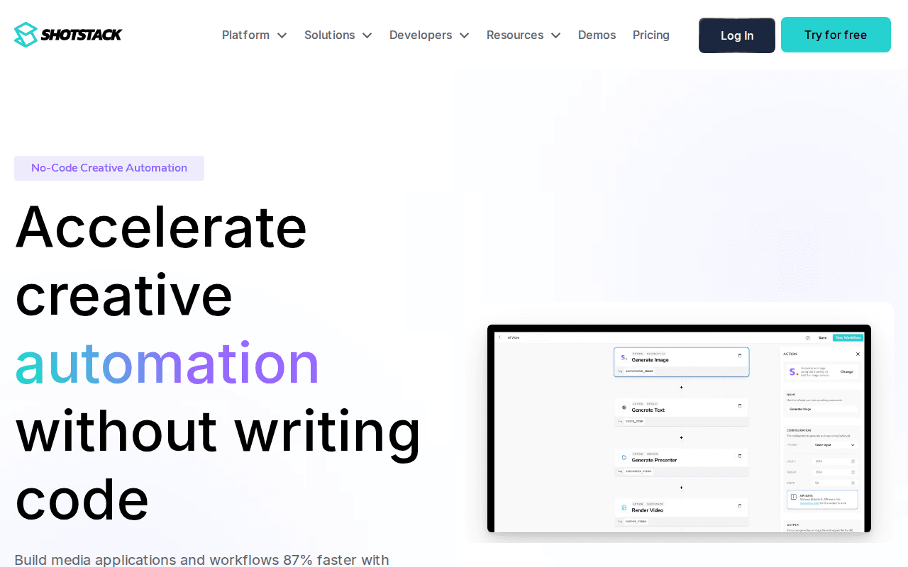 Shotstack Workflows