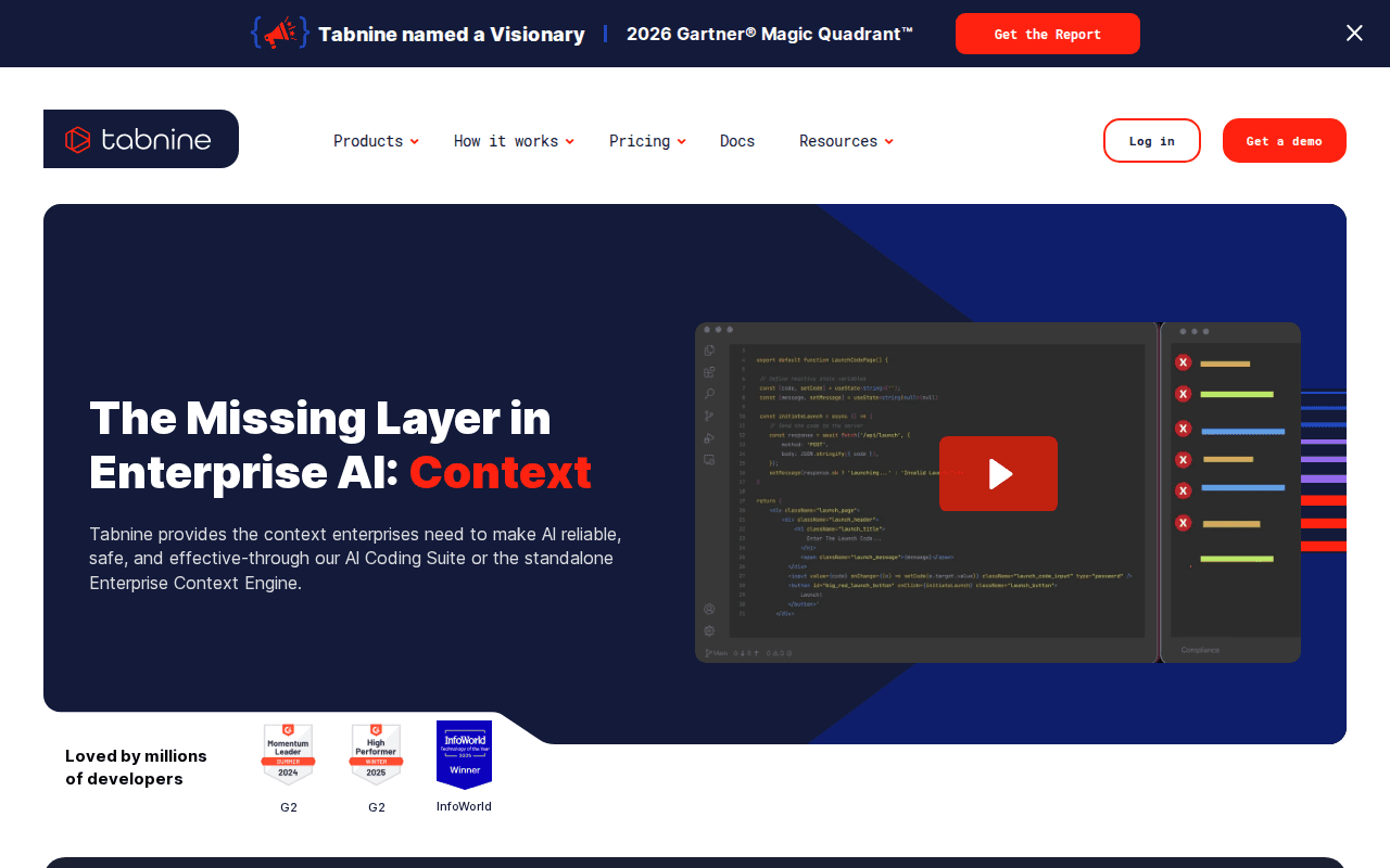 Tabnine AI Code Assistant