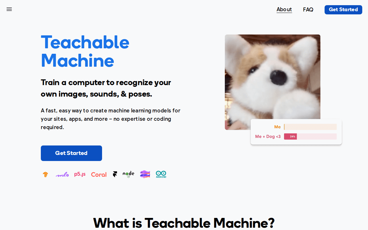 Teachable Machine