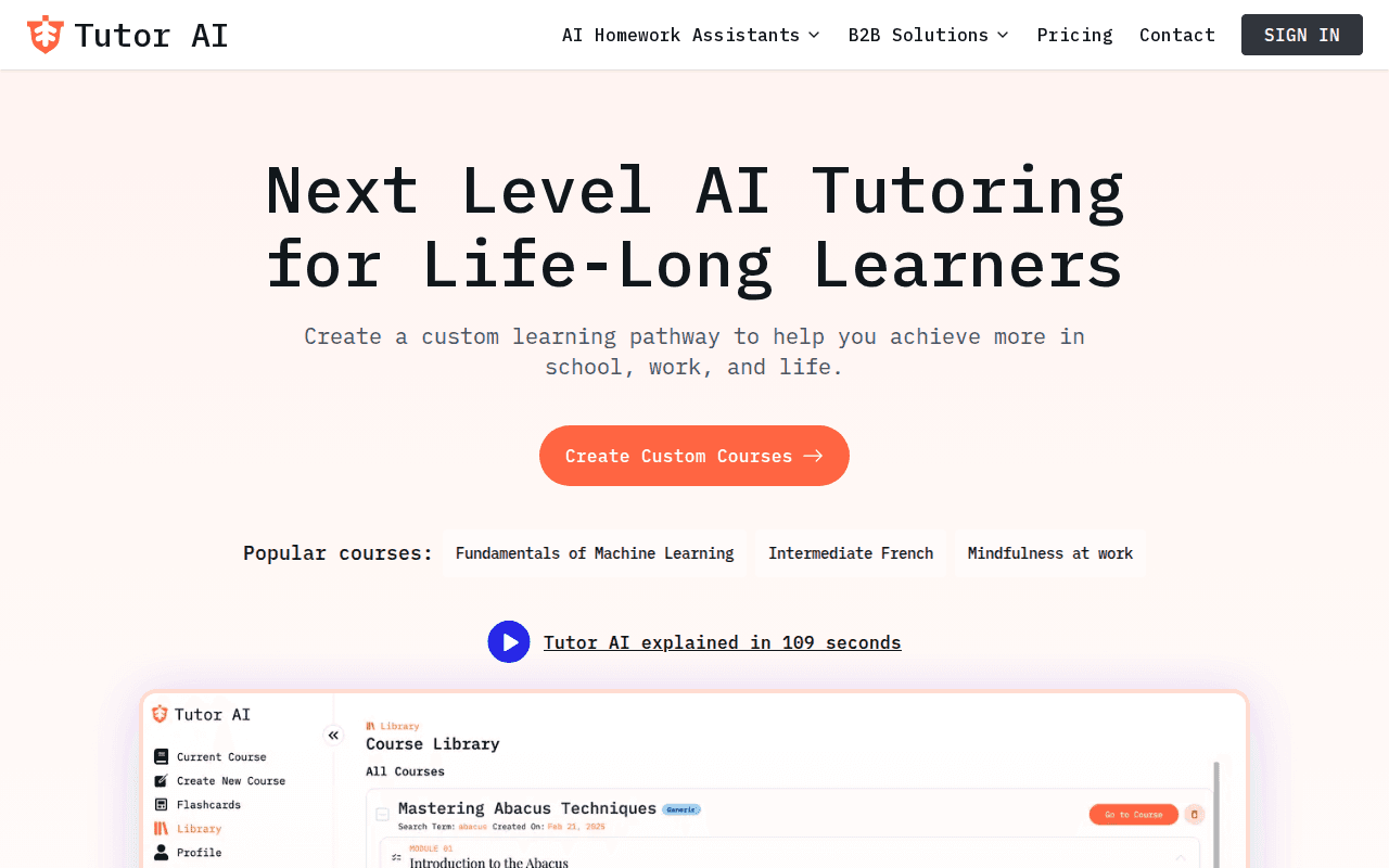 Tutor AI