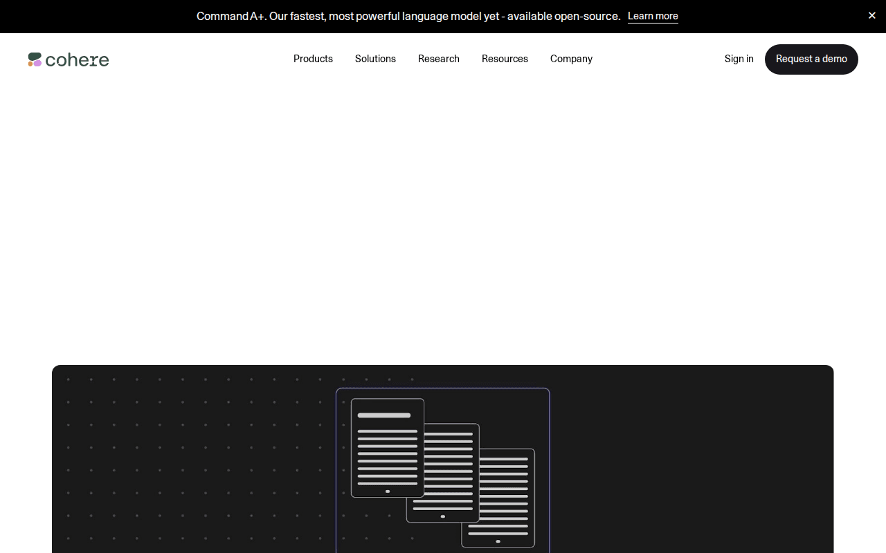 Cohere Summarize Beta