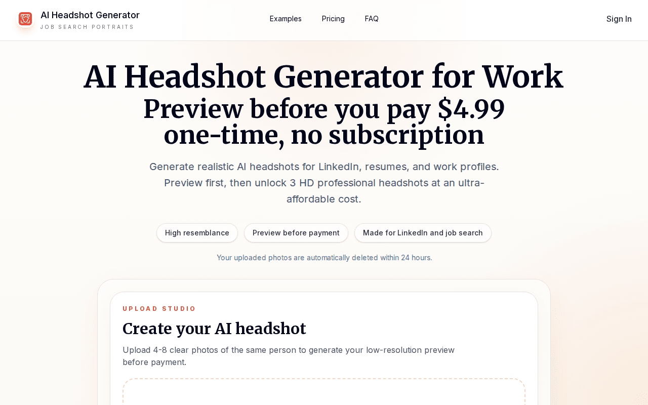 AI Headshot Generator