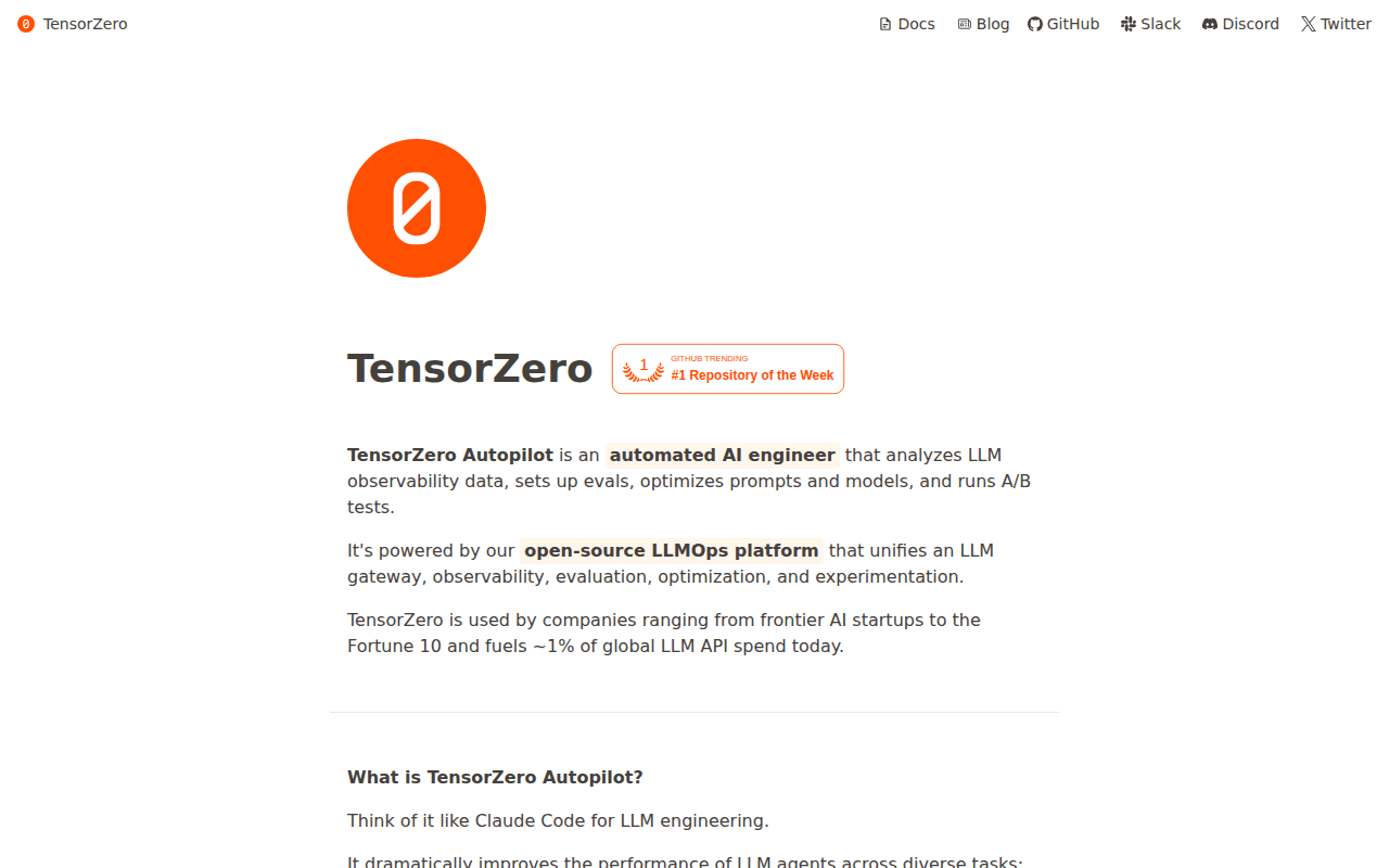TensorZero