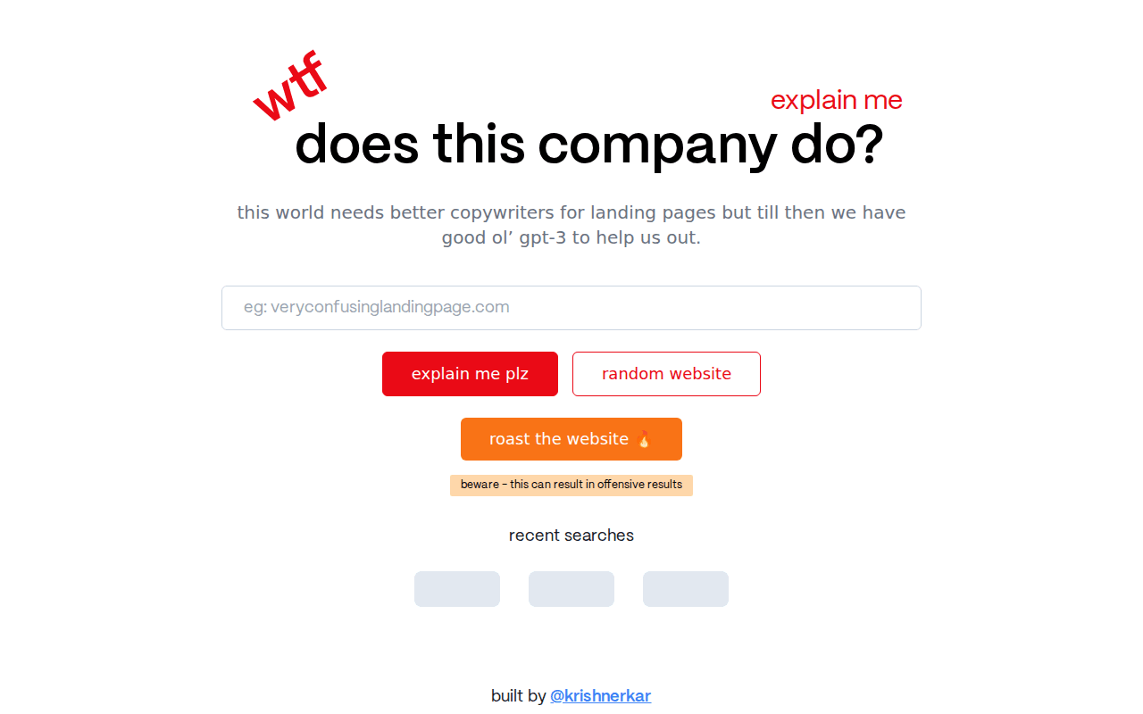 WTF DOES THIS COMPANY DO